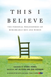 picture of book cover "This I Believe"